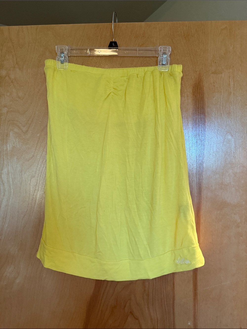 Volcom Yellow Women's Knit Top
